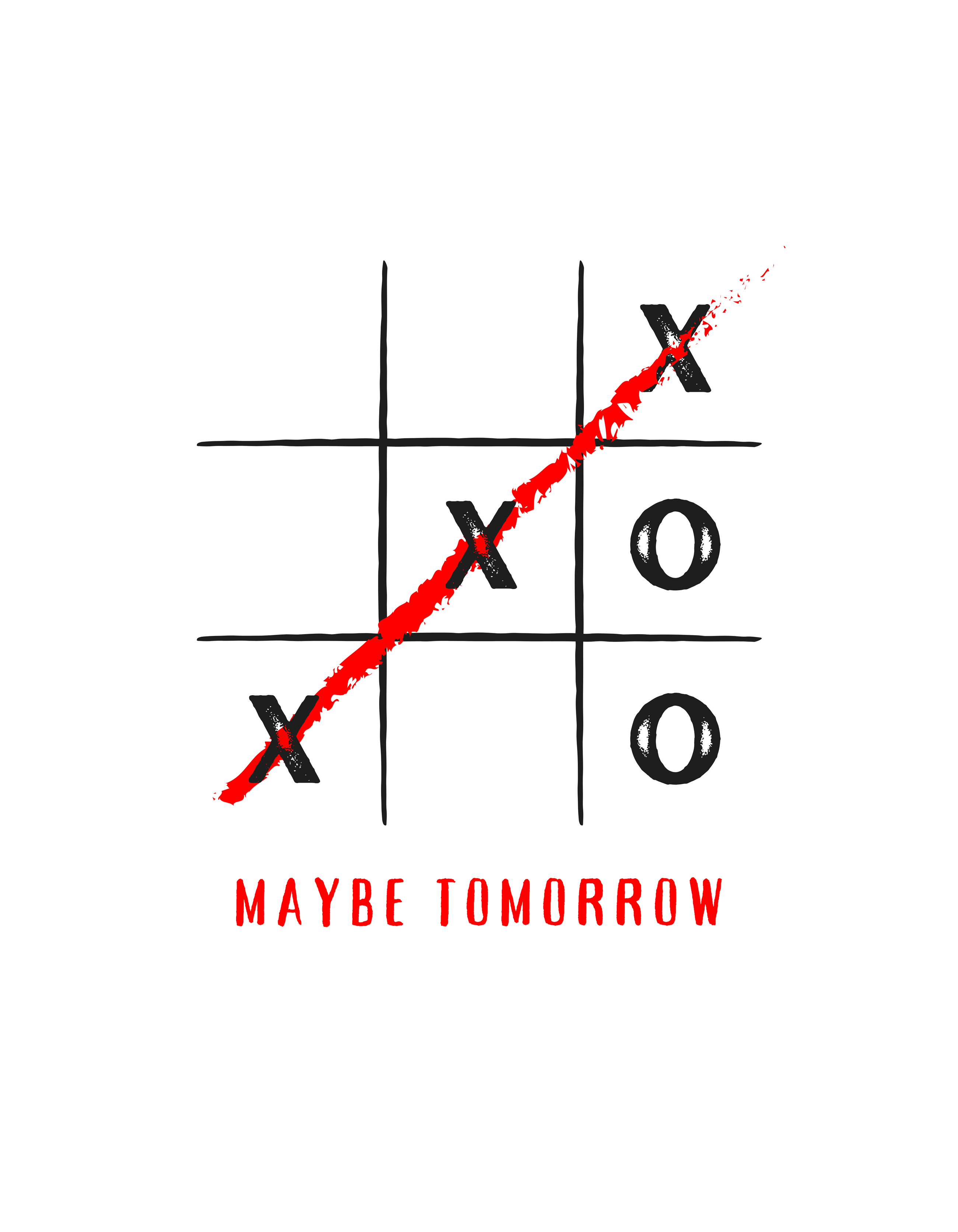 MAYBE TOMORROW Regular Fit T-Shirt