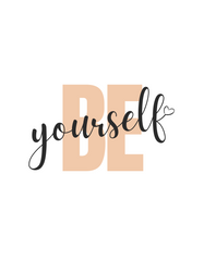 BE YOURSELF Regular Fit T-Shirt
