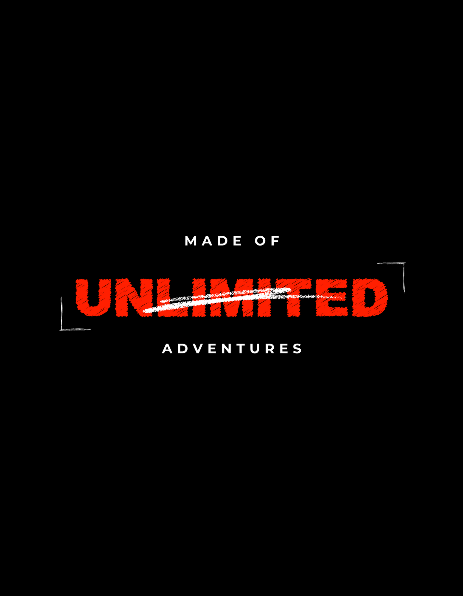 MADE OF UNLIMITED ADVENTURES Regular Fit T-Shirt