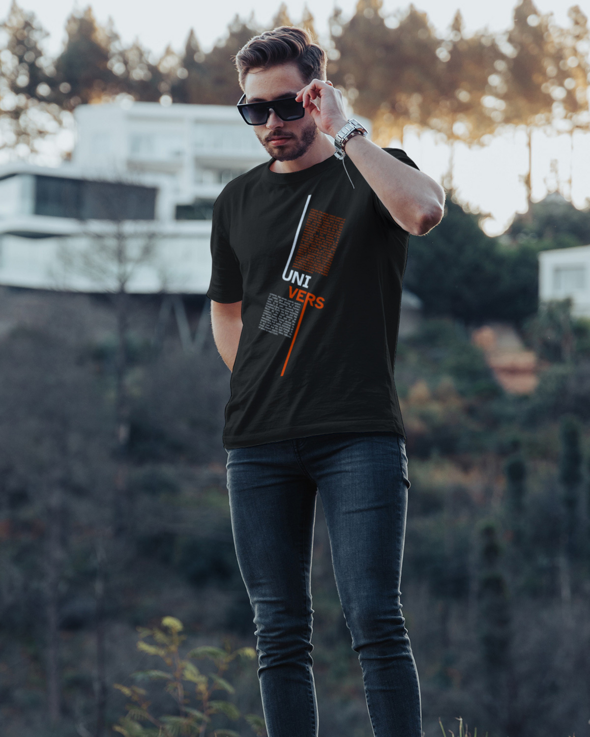 UNIVERS Regular Fit T-Shirt