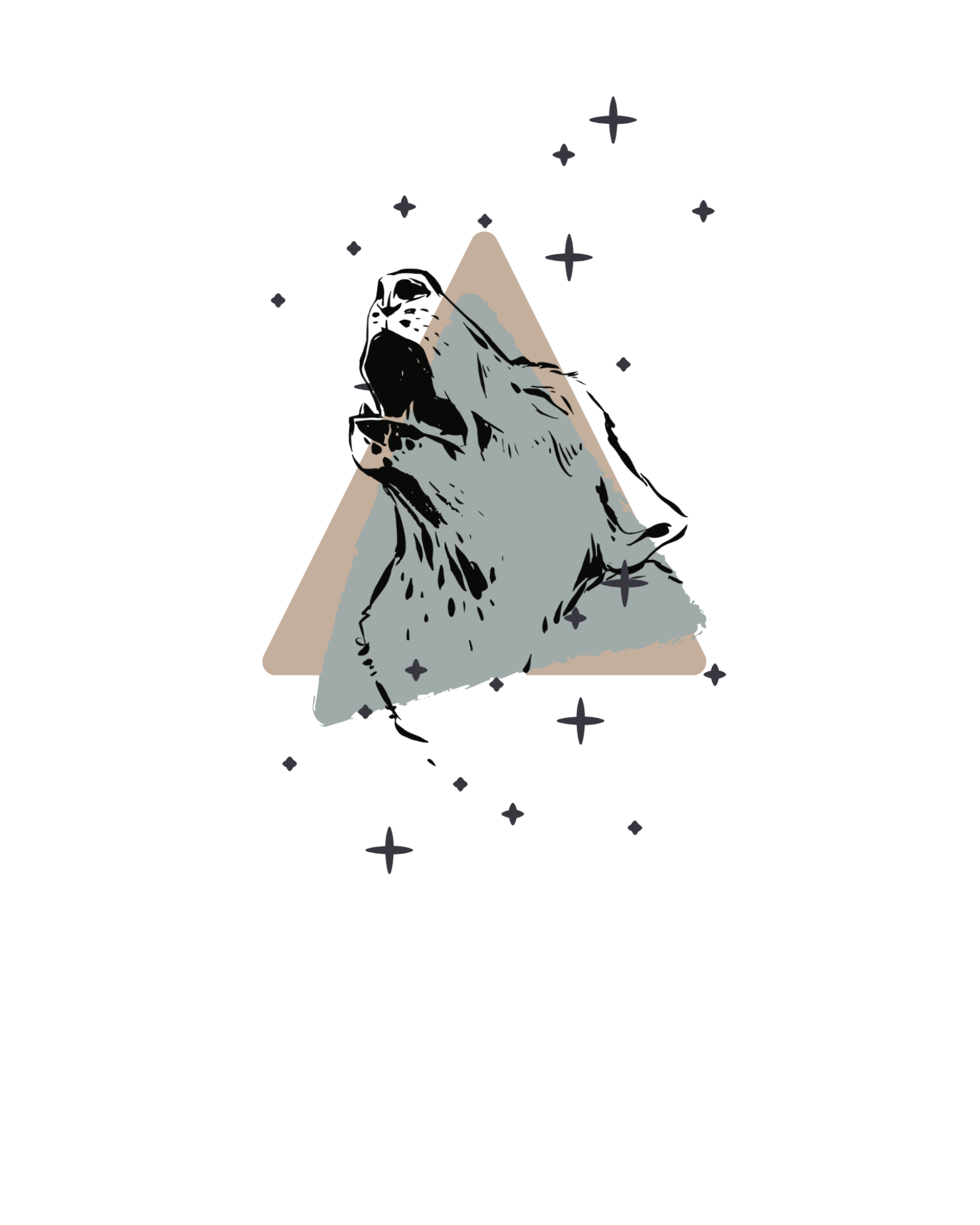 WOLF Regular Fit T-Shirt