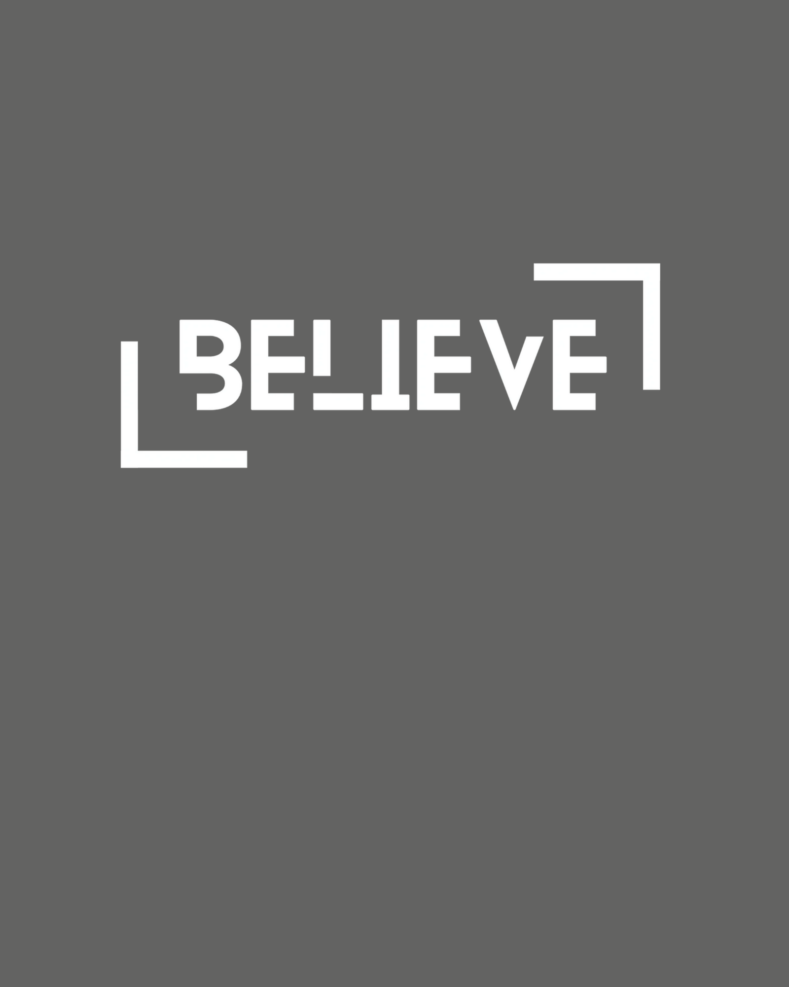 BELIEVE Regular Fit T-Shirt