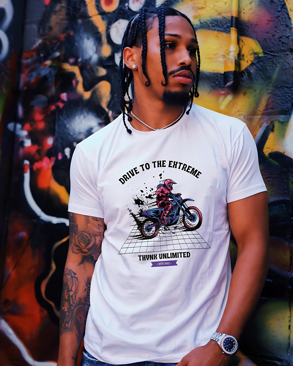 DRIVE TO THE EXTREME Regular Fit T-Shirt