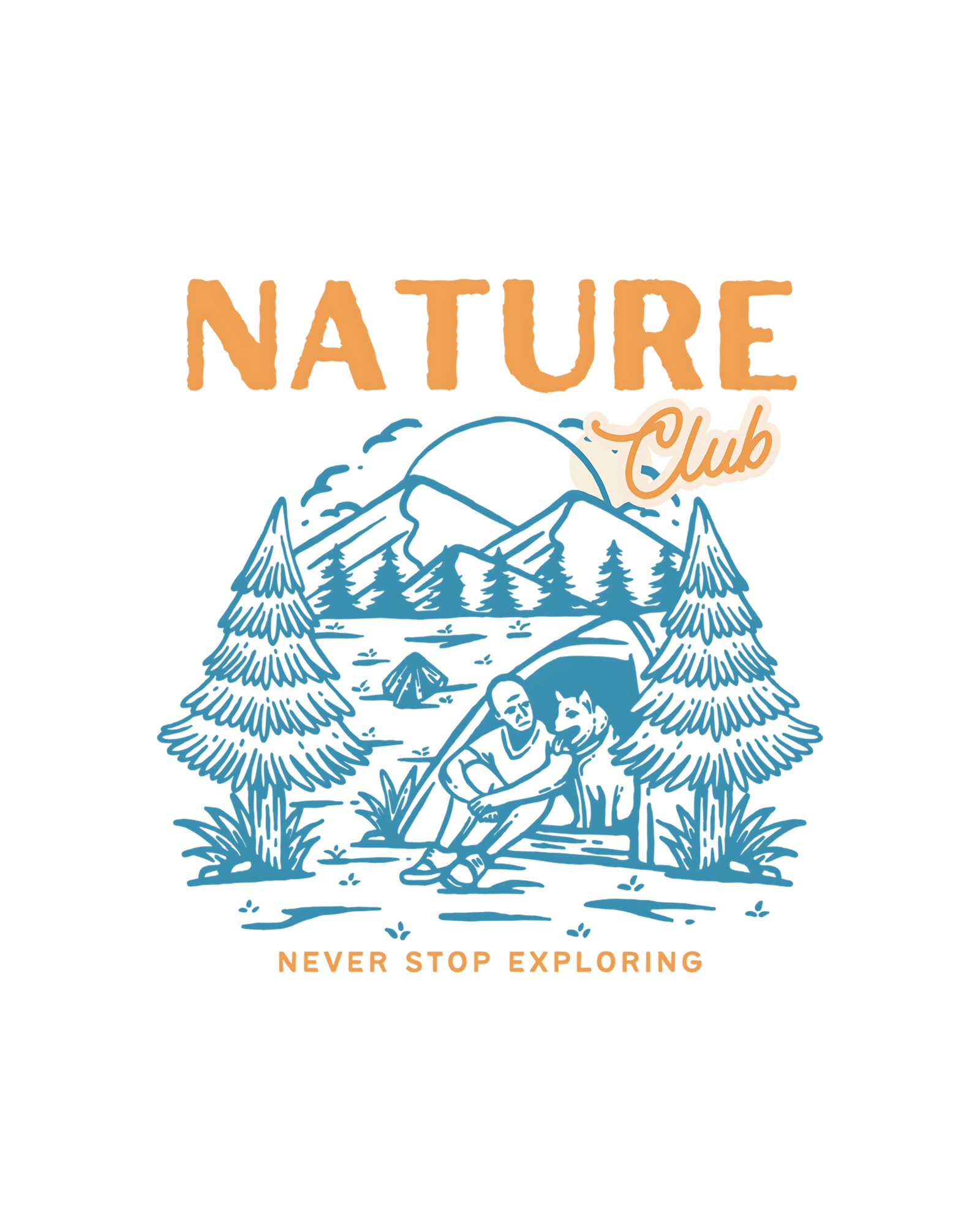 NATURE CLUB Regular Fit T-Shirt