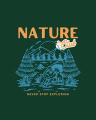 NATURE CLUB Regular Fit T-Shirt