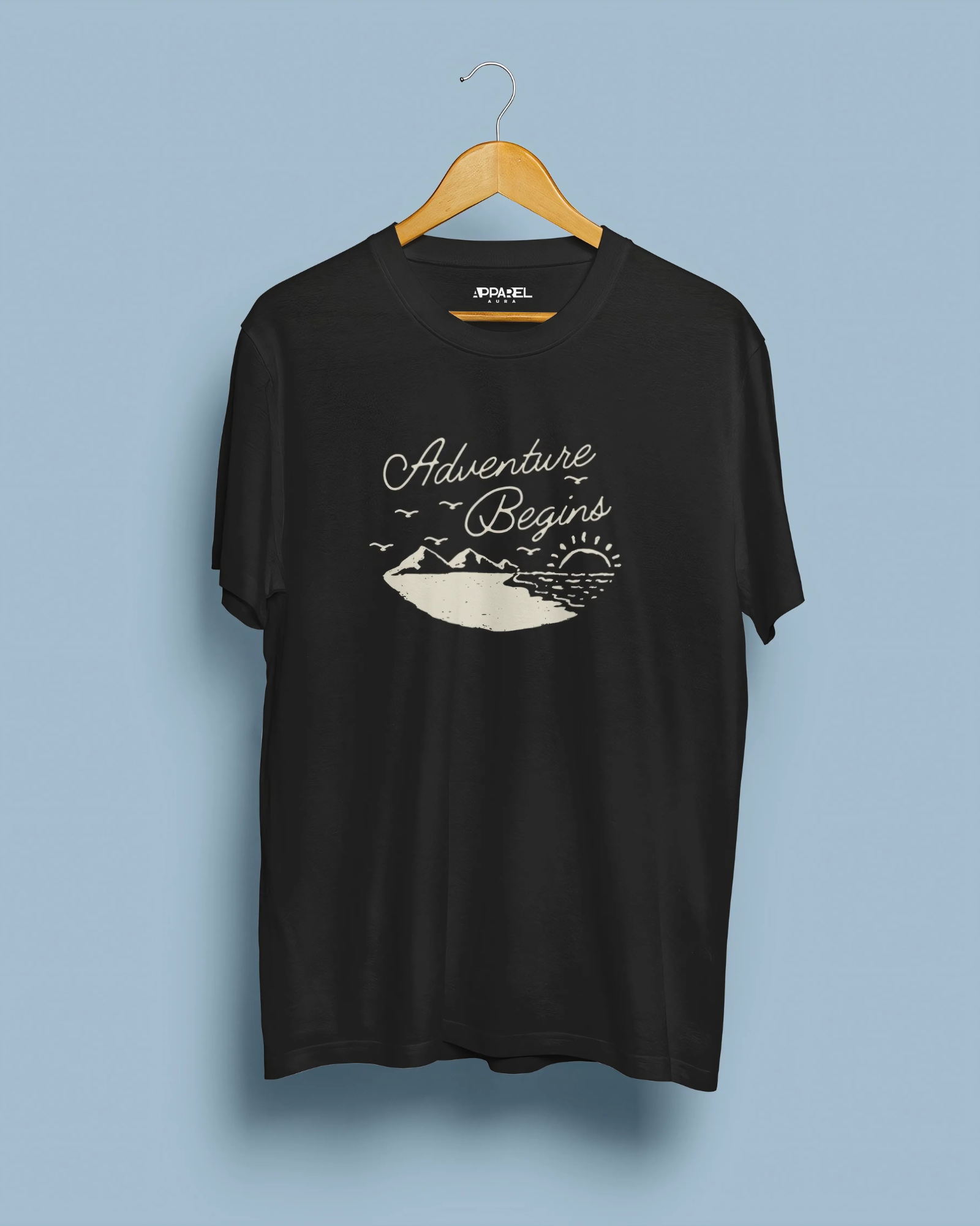 ADVENTURE BEGINS Regular Fit T-Shirt