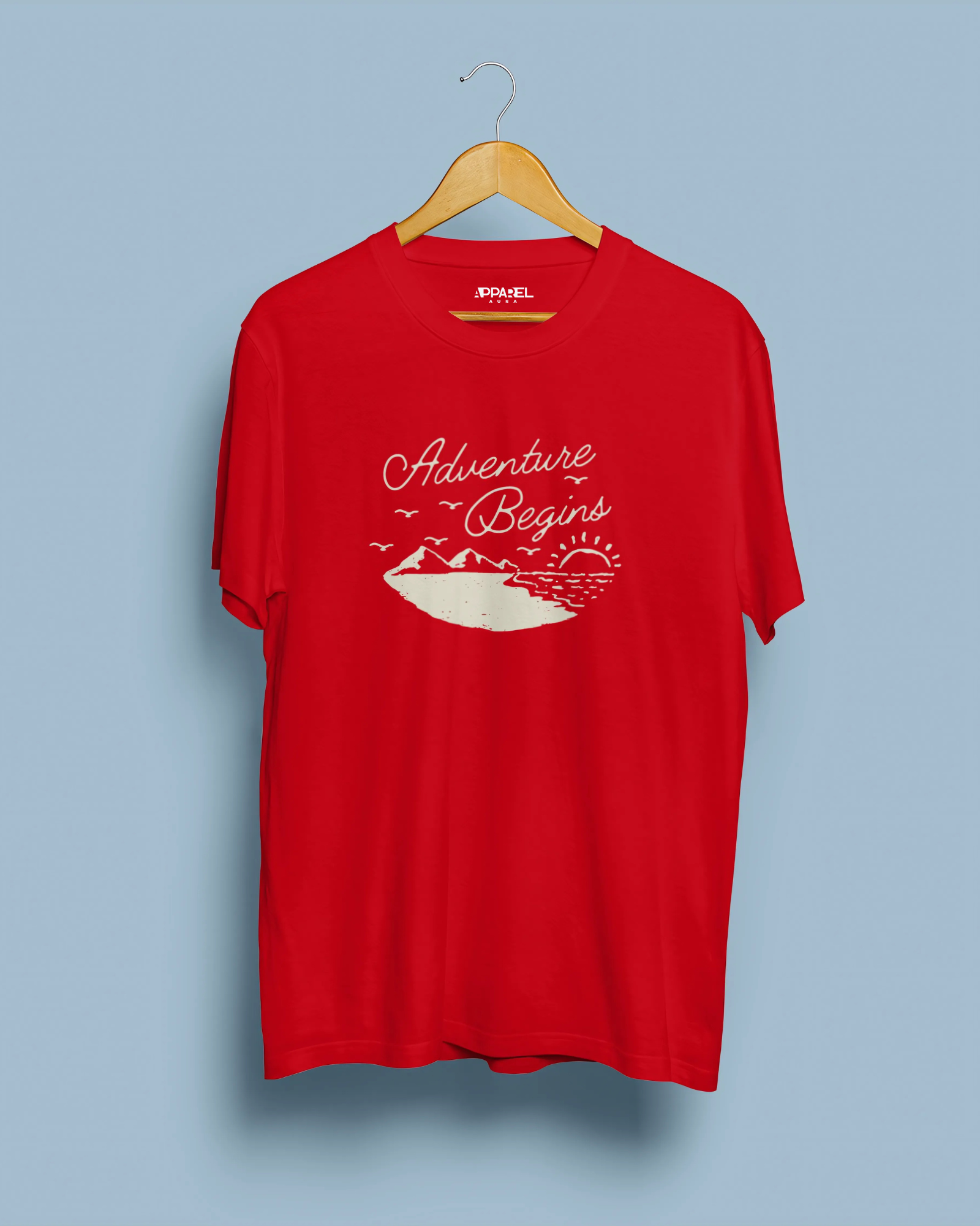 ADVENTURE BEGINS Regular Fit T-Shirt