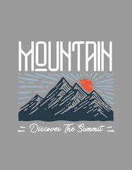 MOUNTAIN Regular Fit T-Shirt
