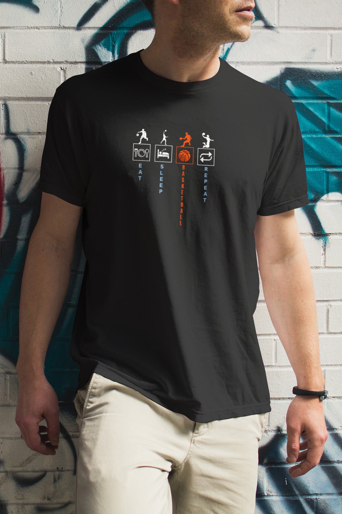 BASKETBALL ROUTINE Regular Fit T-Shirt