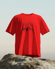 HIKE THE PEEKS Regular Fit T-Shirt