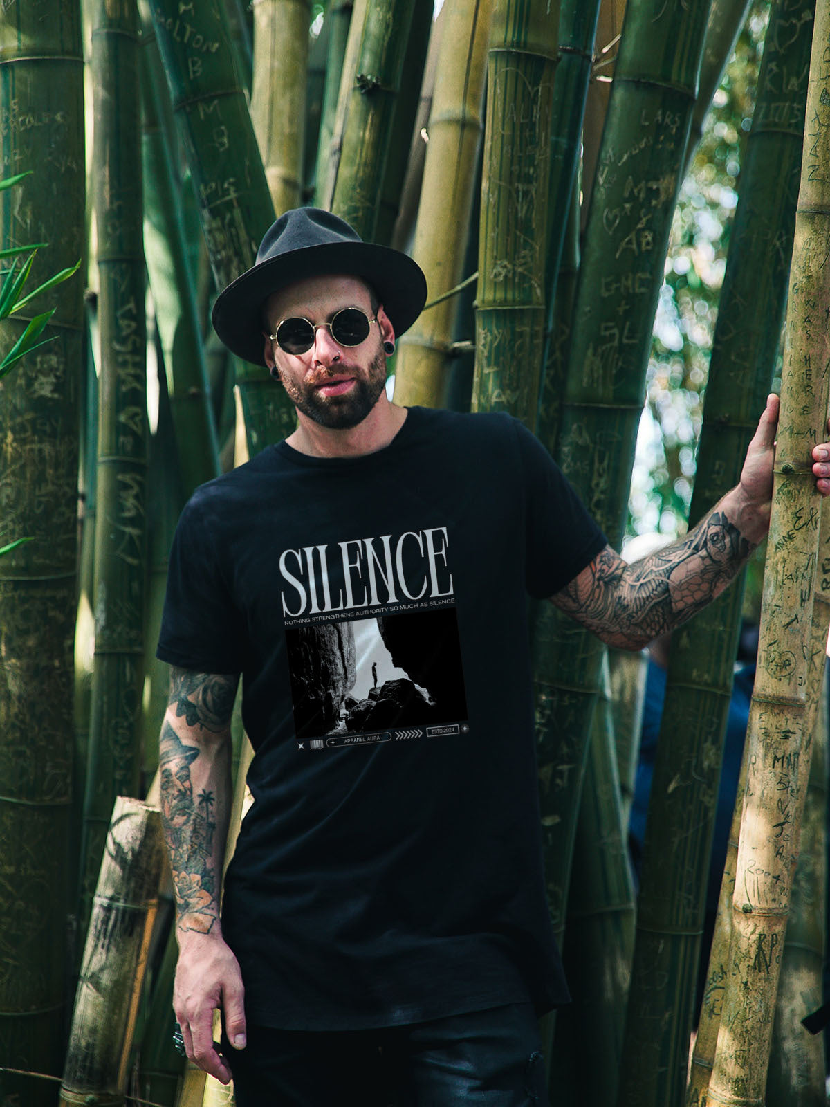 SILENCE Regular Fit T-Shirt