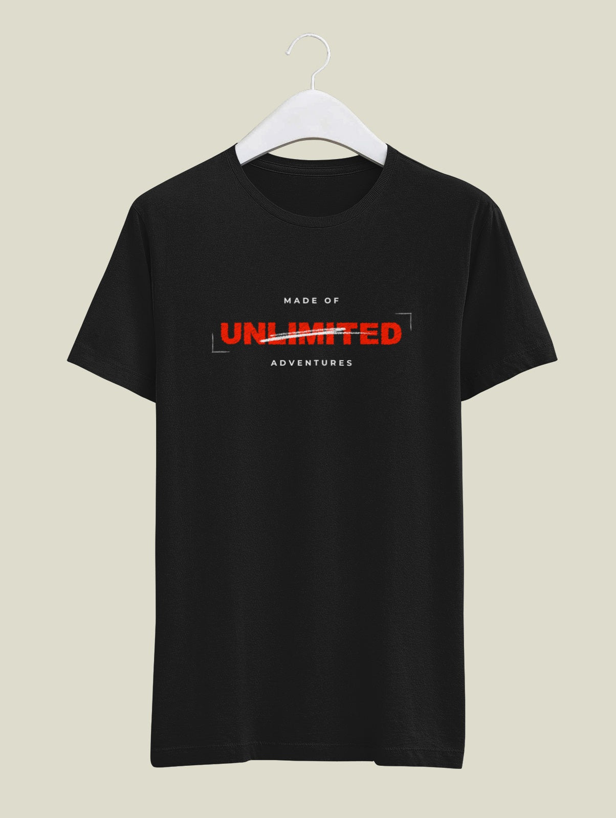 MADE OF UNLIMITED ADVENTURES Regular Fit T-Shirt